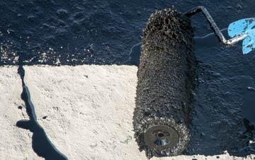 North Court liquid sealant waterproofing